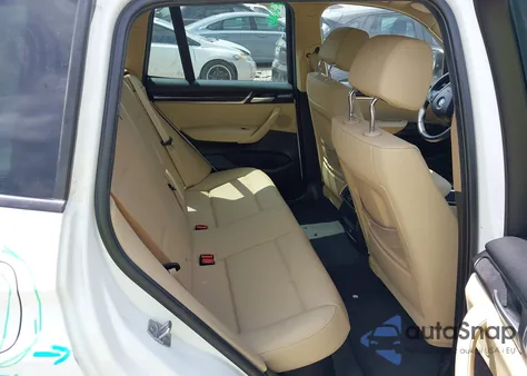 2017 BMW X3 Sdrive28I from USA, damaged, VIN 5UXWZ7C38H0X43174